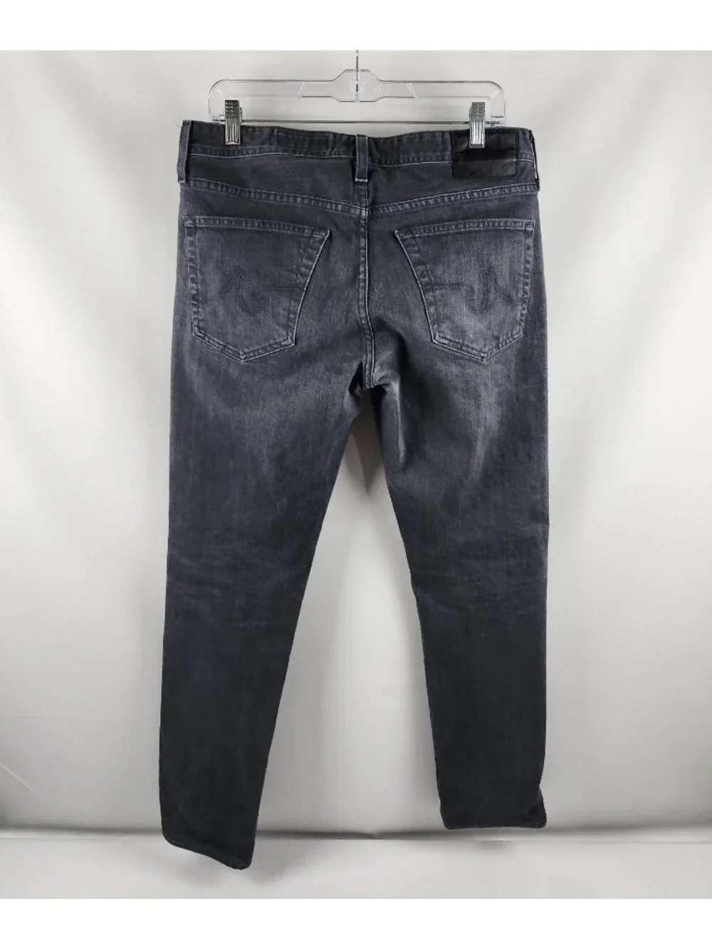 AG Adriano Goldschmied Jeans Men 33x31 Gray Black Dylan Slim Skinny Leg Denim